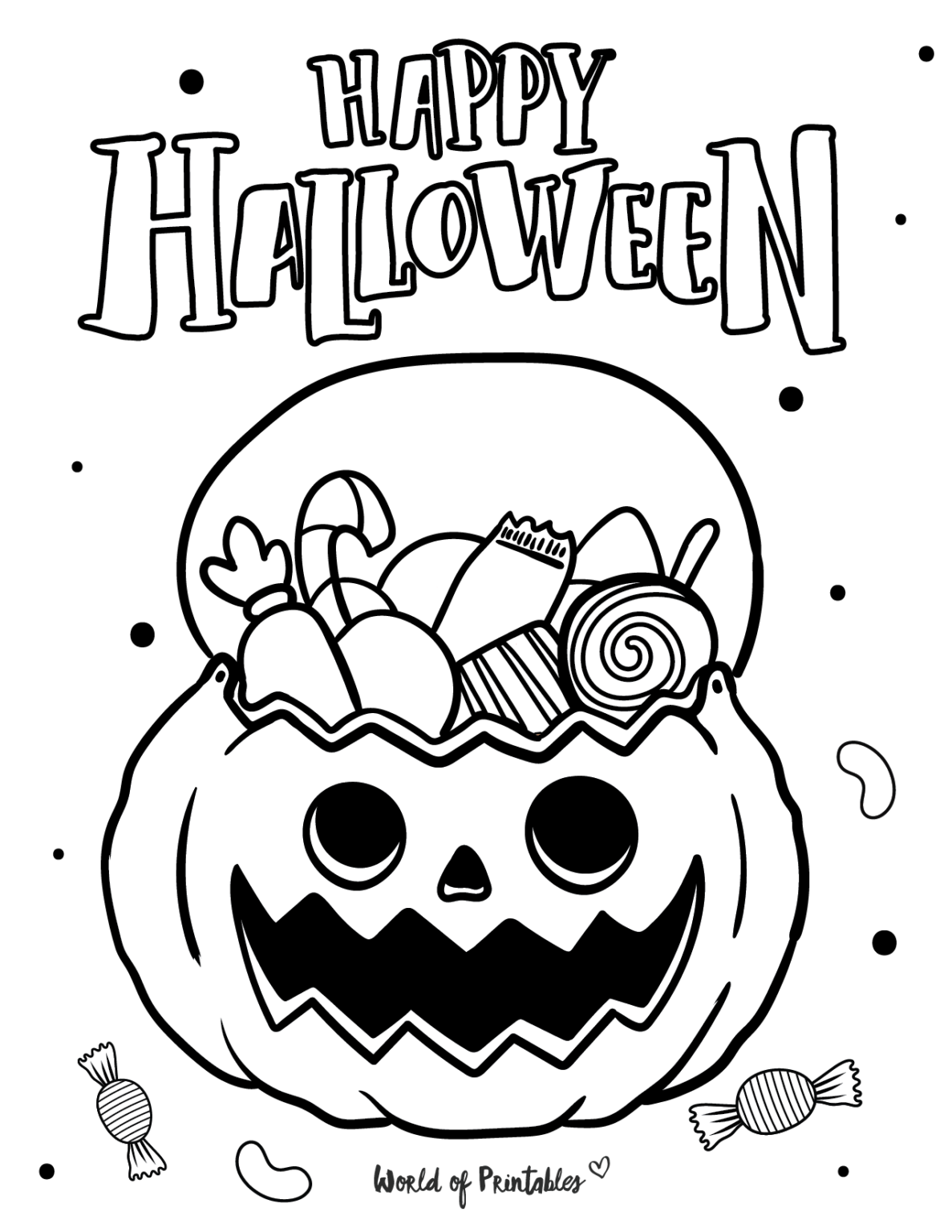 The 30 Best Halloween Coloring Pages For Kids Adults World Of Printables