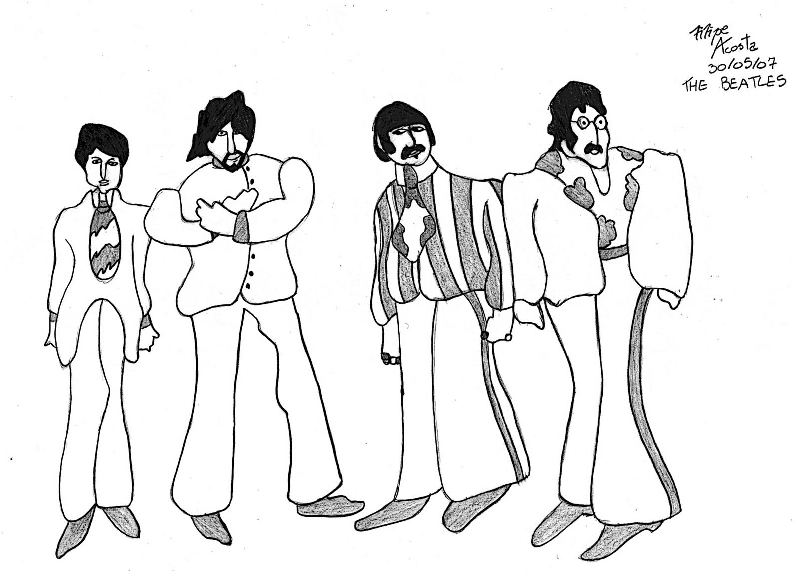 The Beatles Coloring Pages At GetColorings Free Printable Colorings Pages To Print And Color
