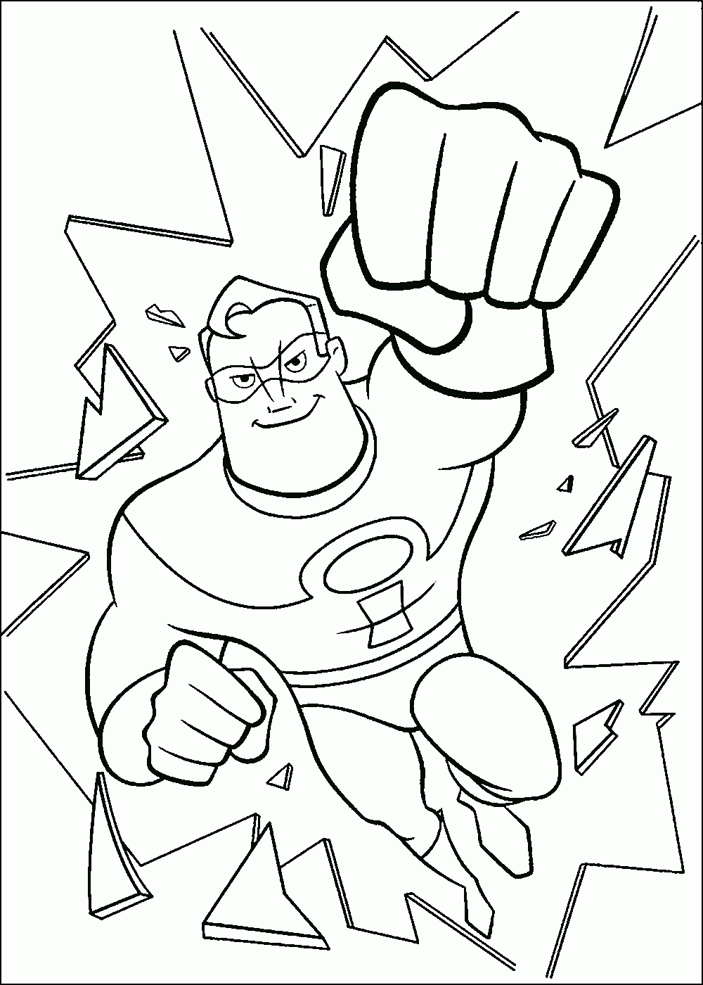 The Incredibles Coloring Pages