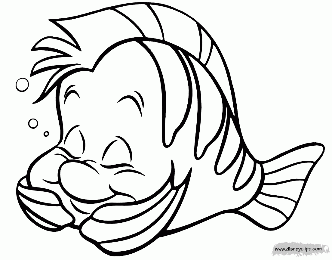 The Little Mermaid Coloring Pages Disney S World Of Wonders