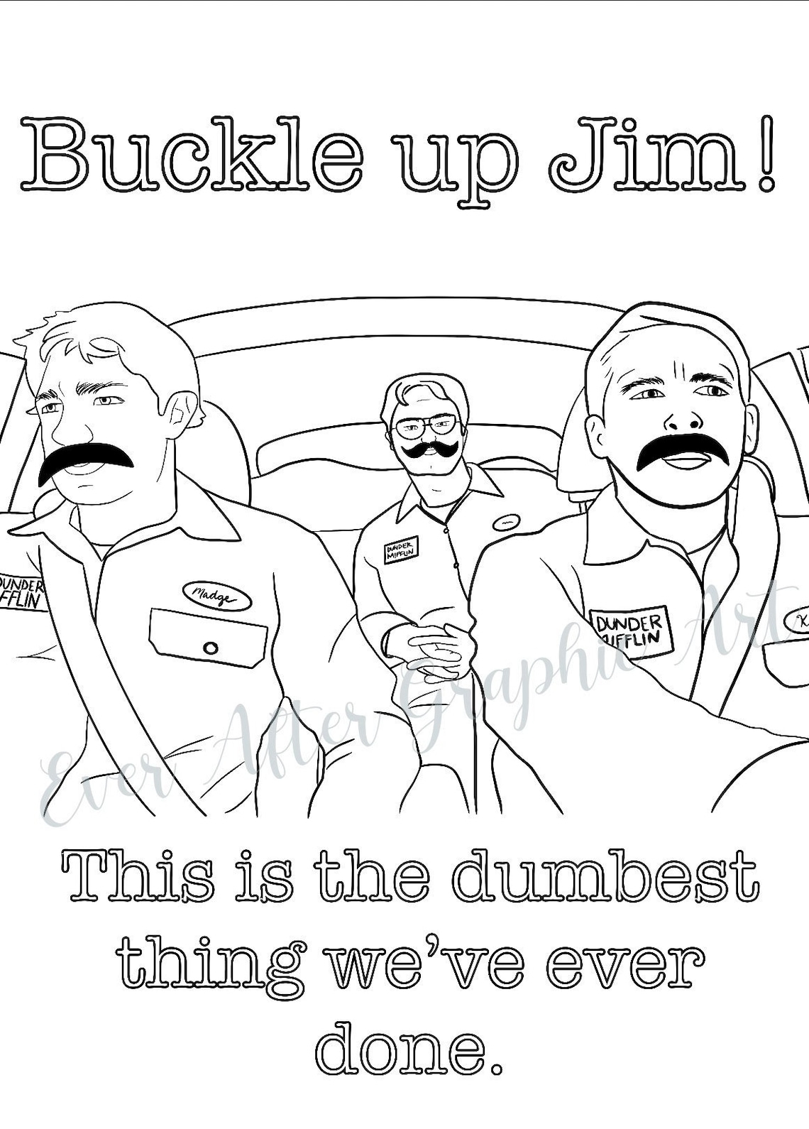 The Office Coloring Pages Etsy