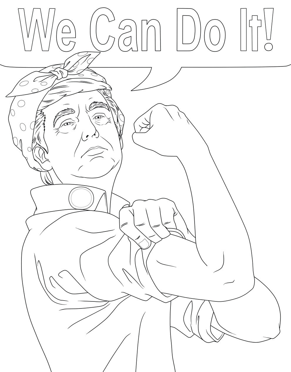 Printable Donald Trump Coloring Pages