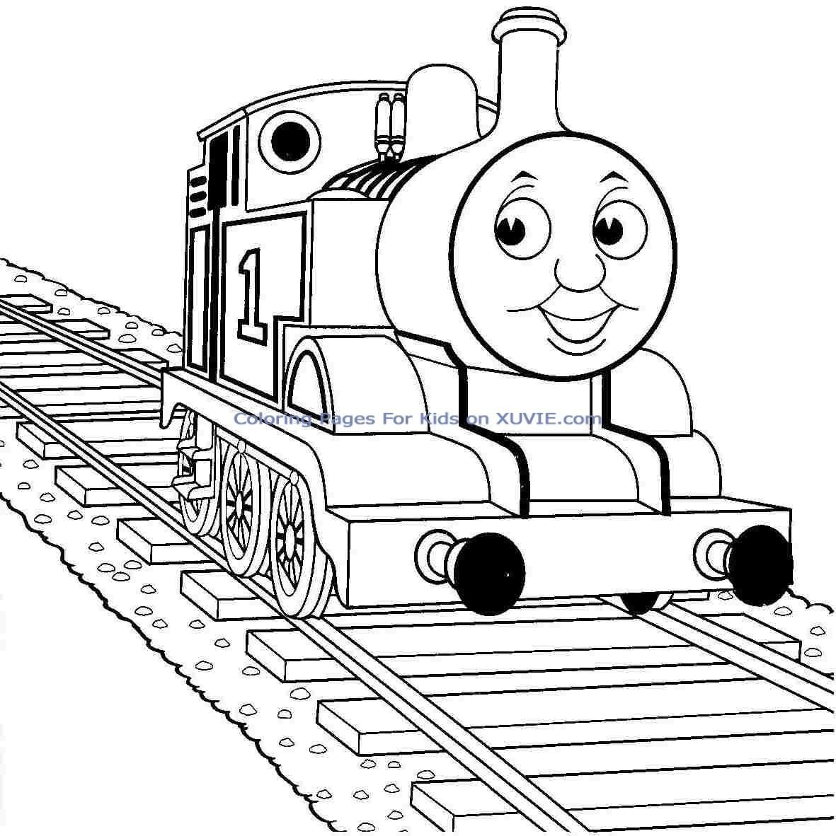 Thomas Printable Coloring Pages