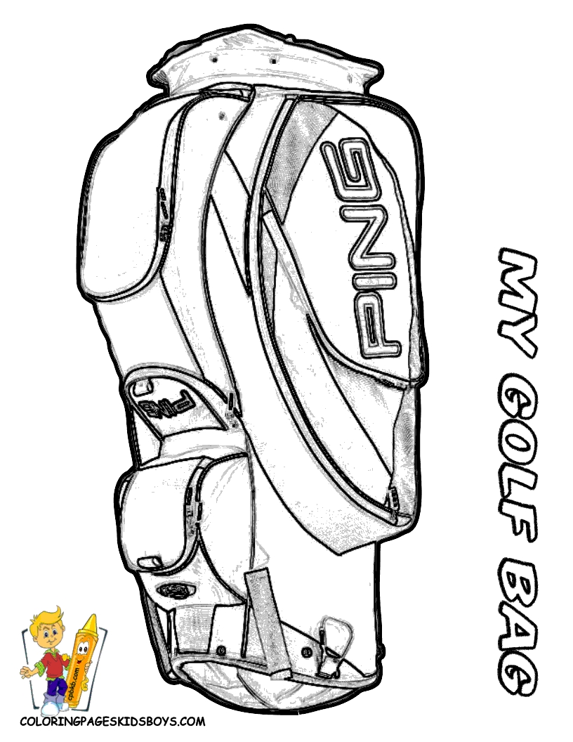 Tiger Woods Coloring Pages Coloring Pages