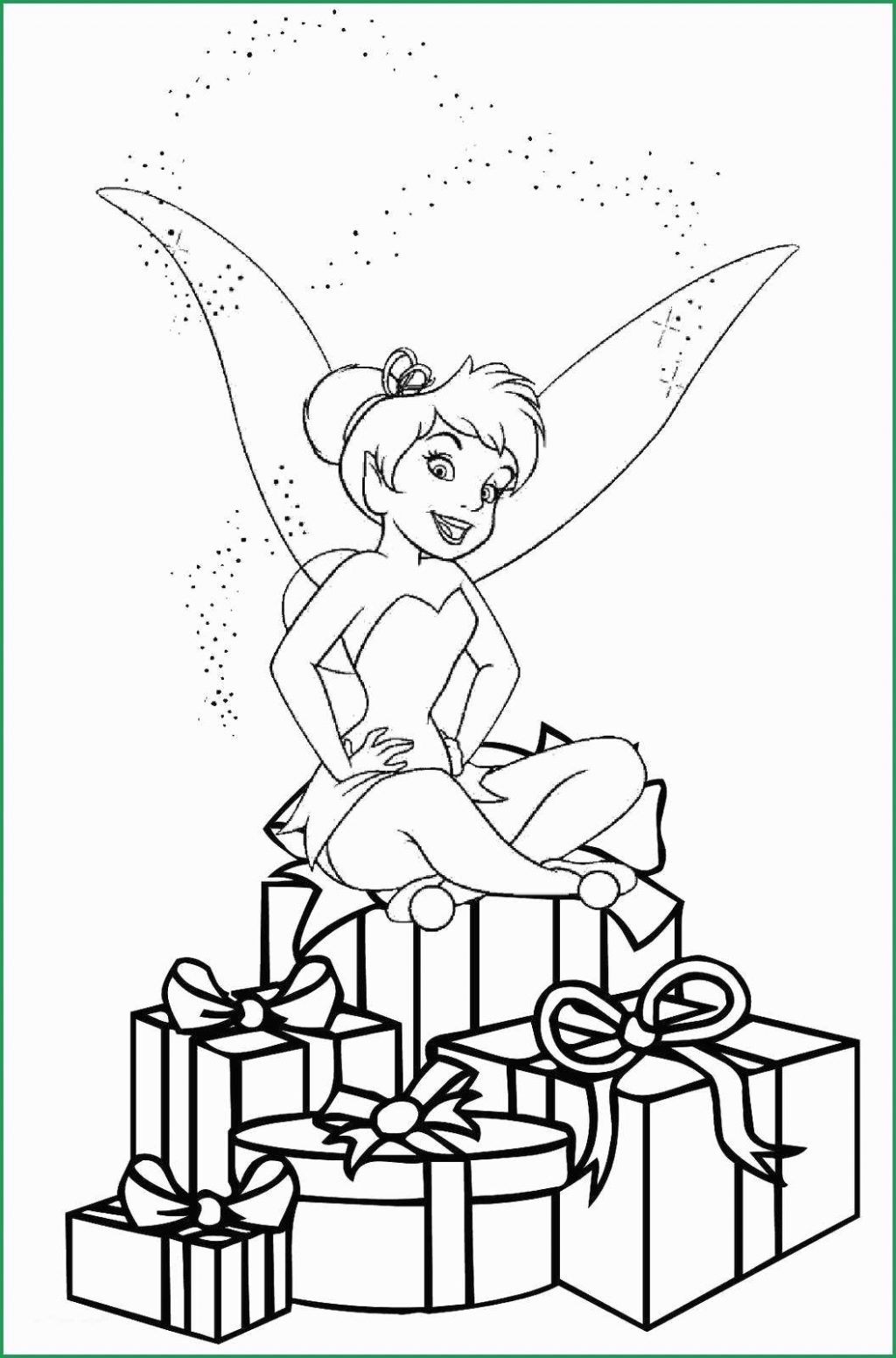 Printable Princess Tinclebell Coloring Page