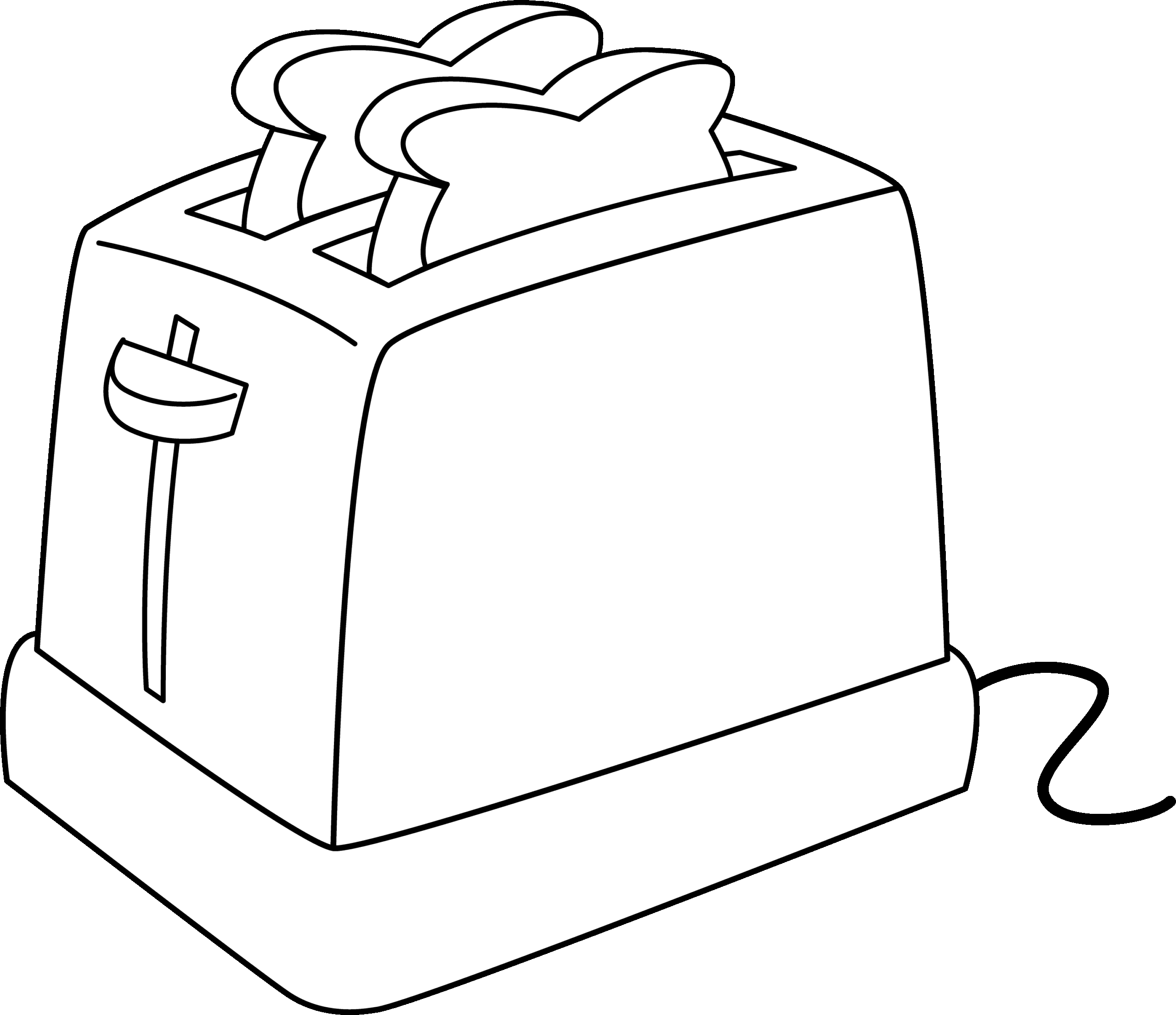 Toaster Coloring Pages