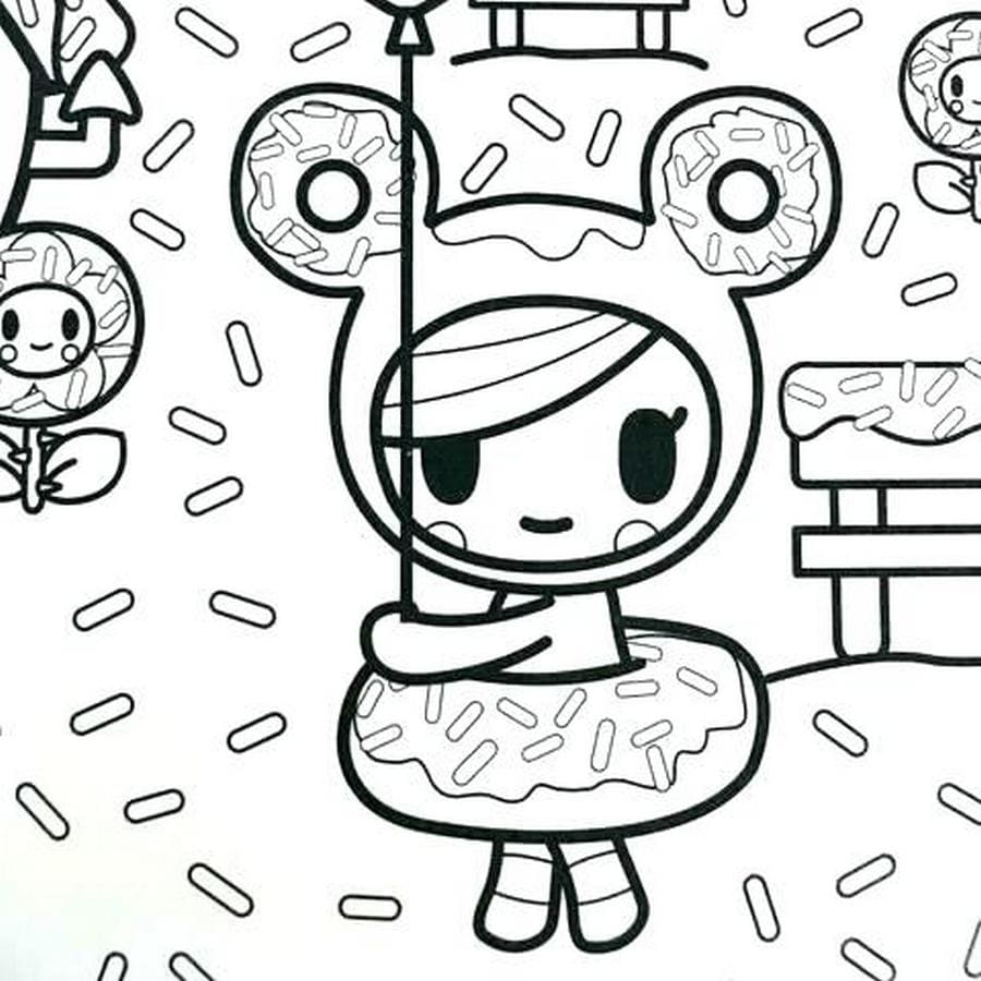 Tokidoki Coloring Pages Print For Free 50 Pictures