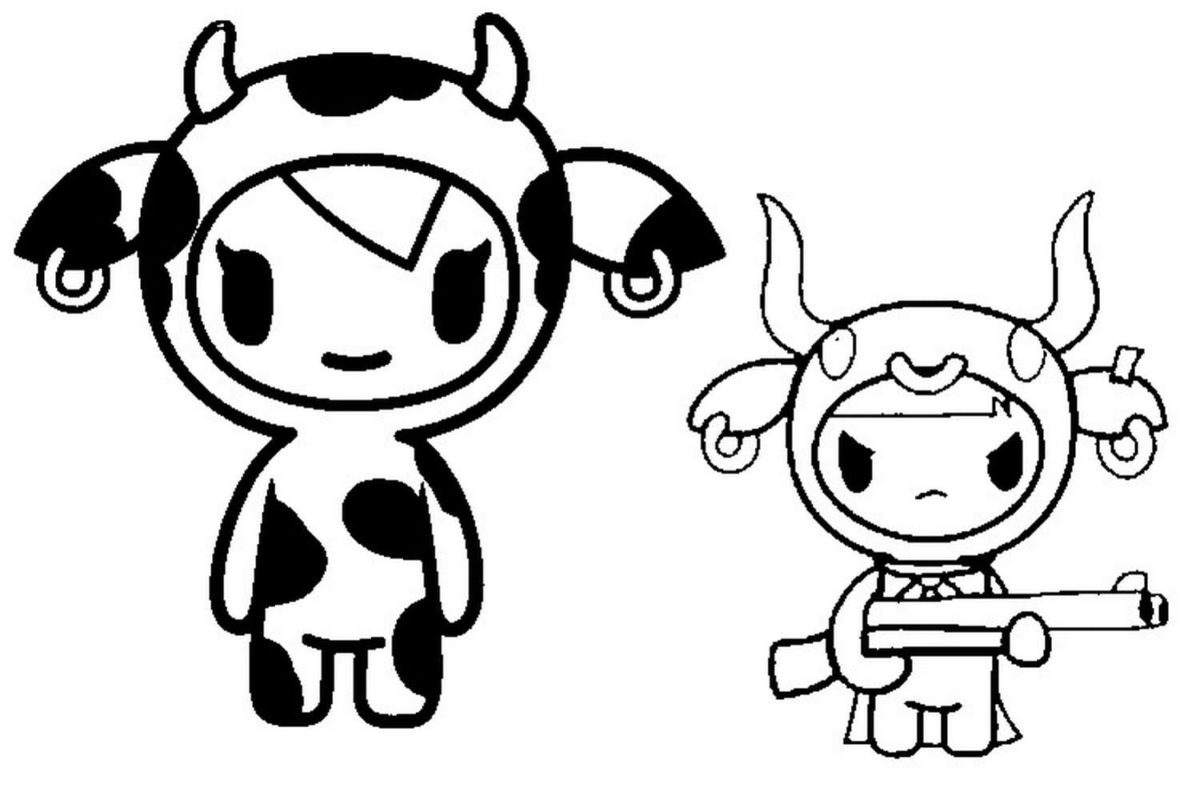 Tokidoki Coloring Pages Print For Free 50 Pictures