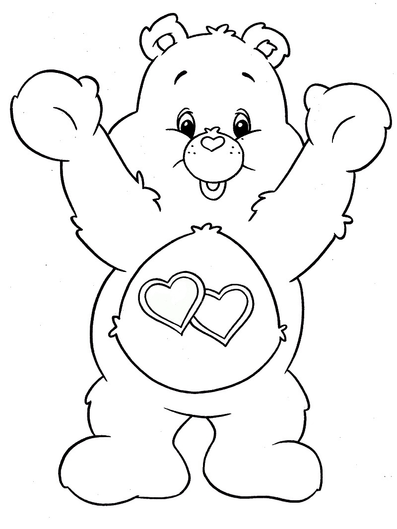Care Bears Coloring Pages Printable