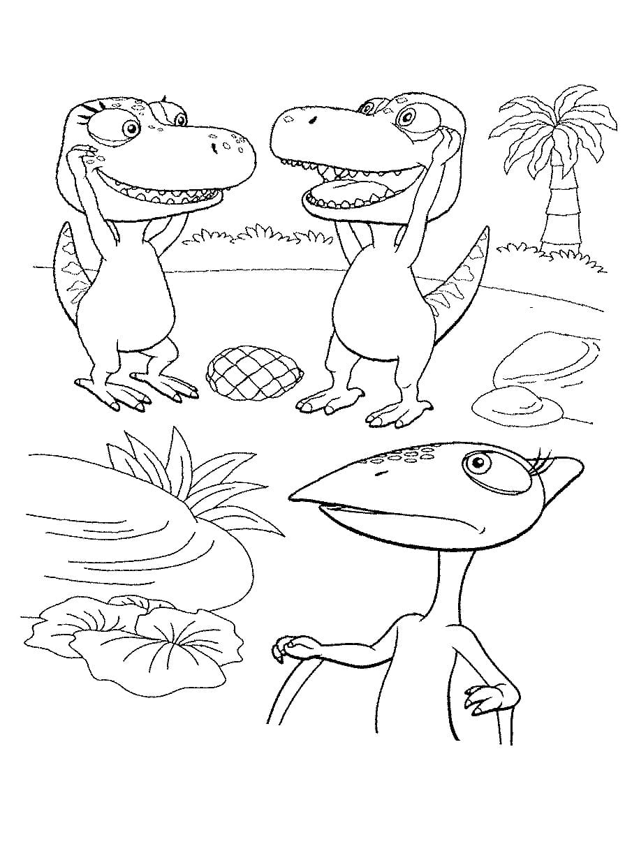 Top 60 Printable Dinosaur Train Coloring Pages Online Coloring Pages