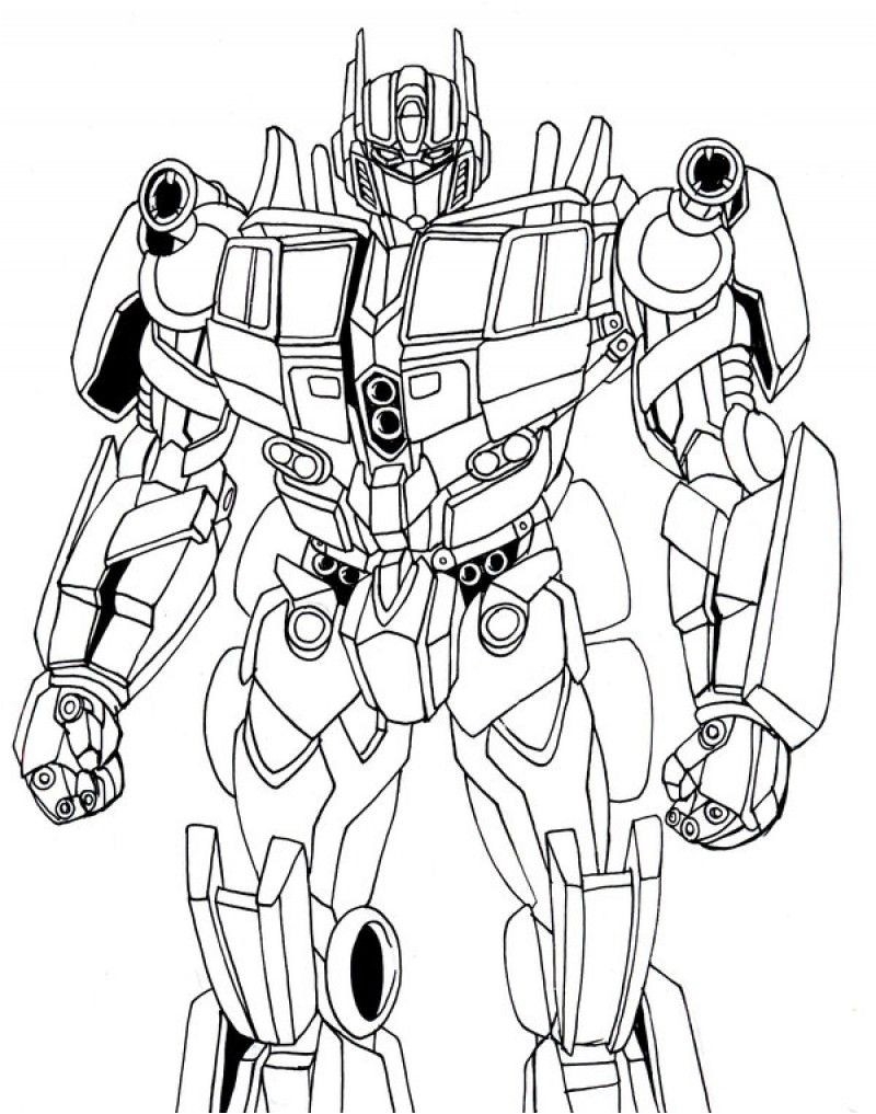 Transformer Coloring Pages Optimus Prime At GetColorings Free Printable Colorings Pages To