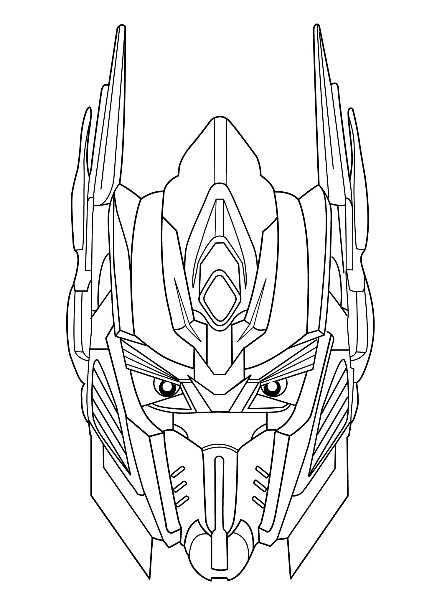 Transformers Coloring Pages For Kids Free Printable Fun At Home Pinterest Free Printable