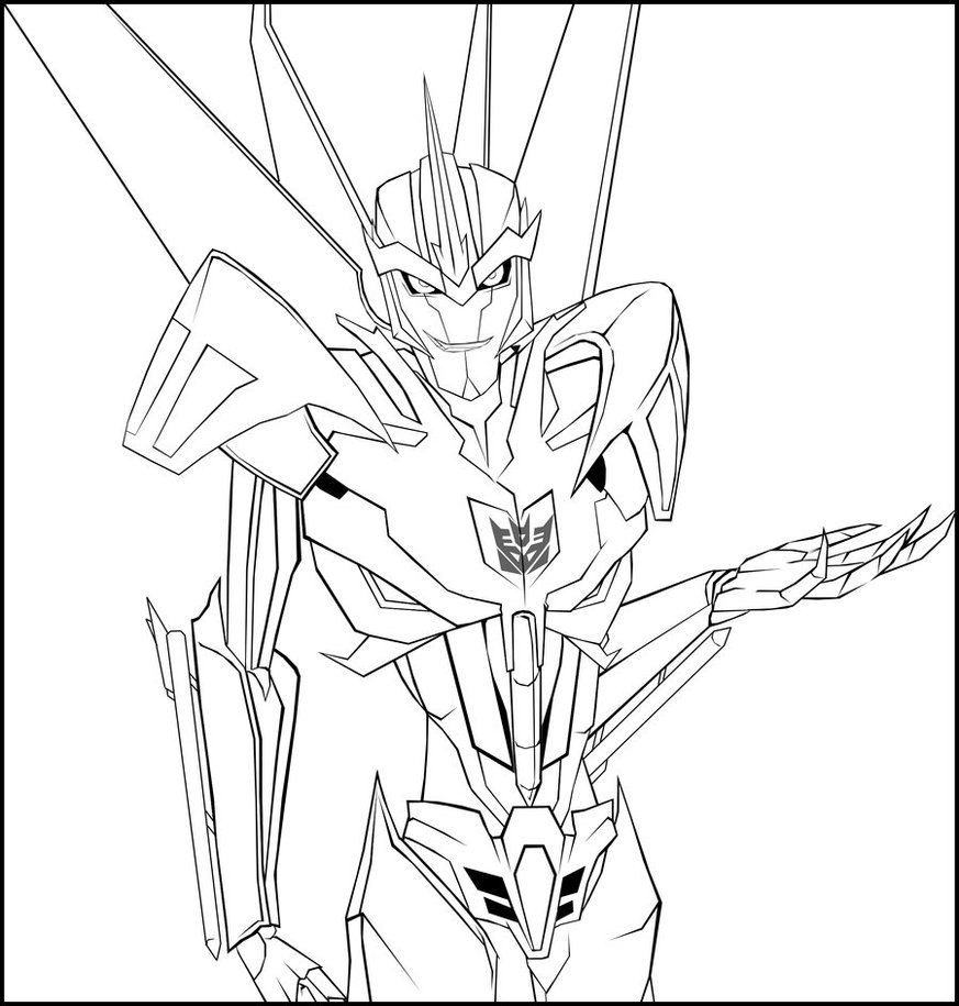 Transformers Coloring Pages Starscream At GetColorings Free Printable Colorings Pages To