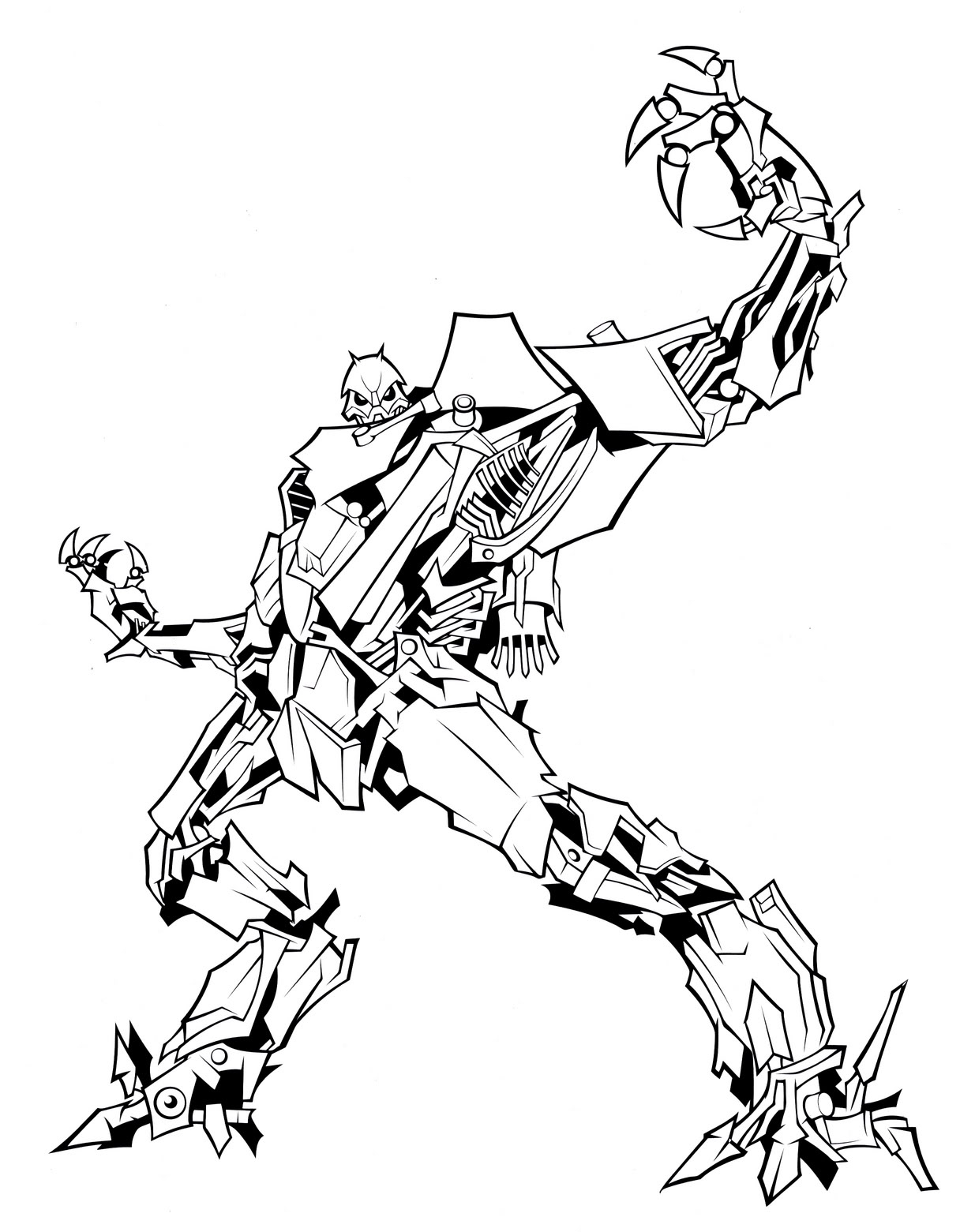 Transformers Coloring Pages Starscream At GetColorings Free Printable Colorings Pages To