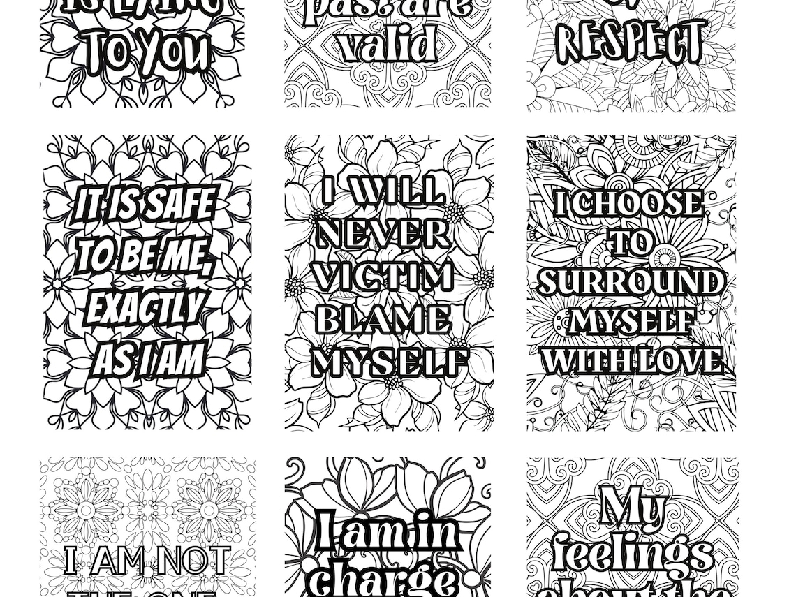 Printable Coloring Pages Ptsd
