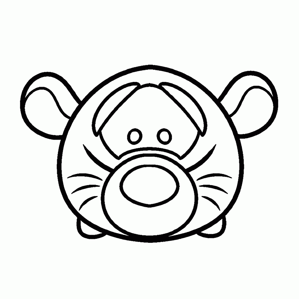 Tsum Tsum Coloring Pages Books 100 FREE And Printable