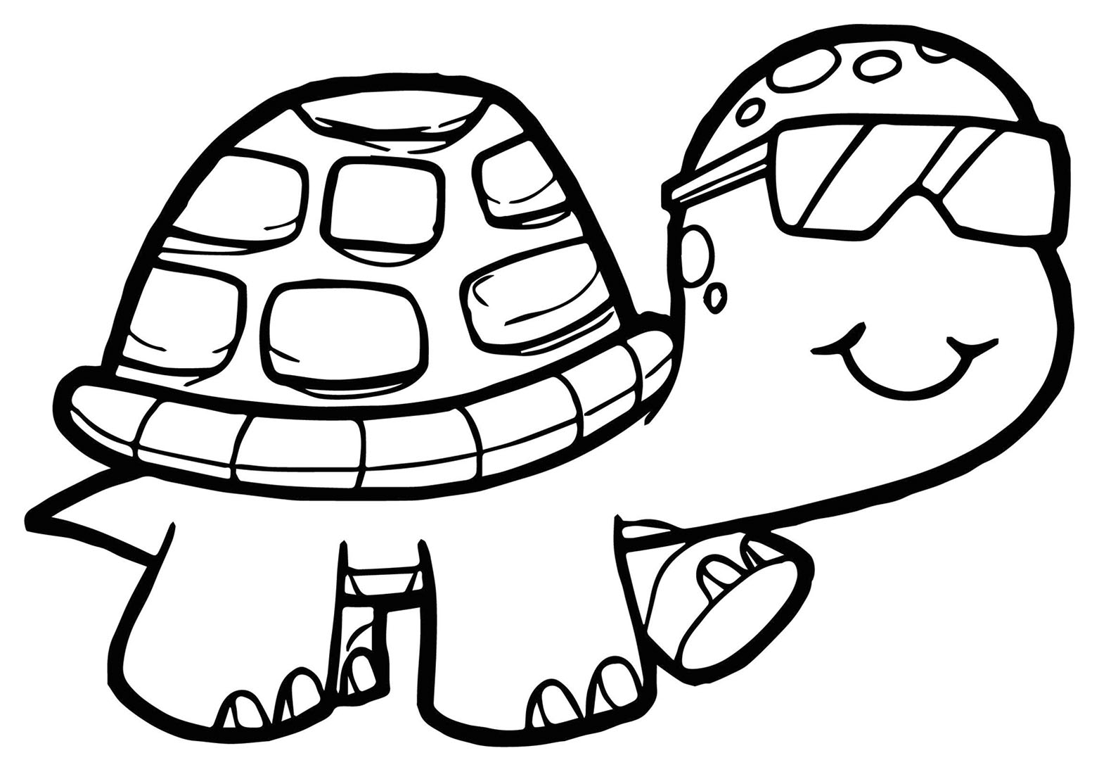 Turtle Coloring For Kids Turtle Coloring Pages For Kids
