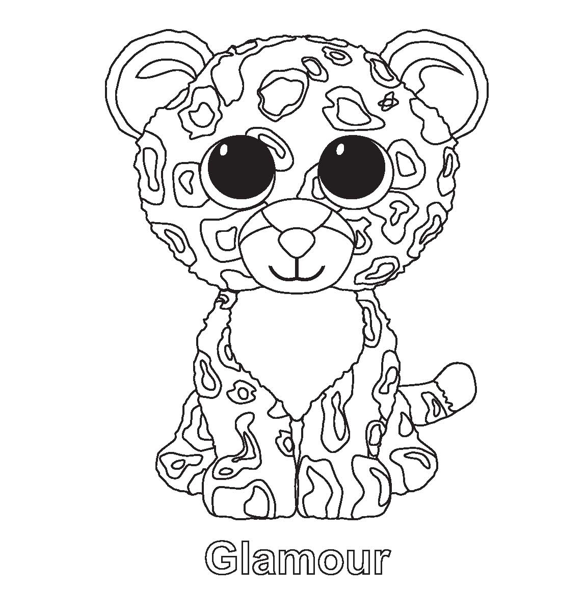 Ty Printable Coloring Pages