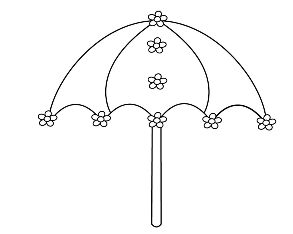 Umbrella Coloring Pages Best Coloring Pages For Kids