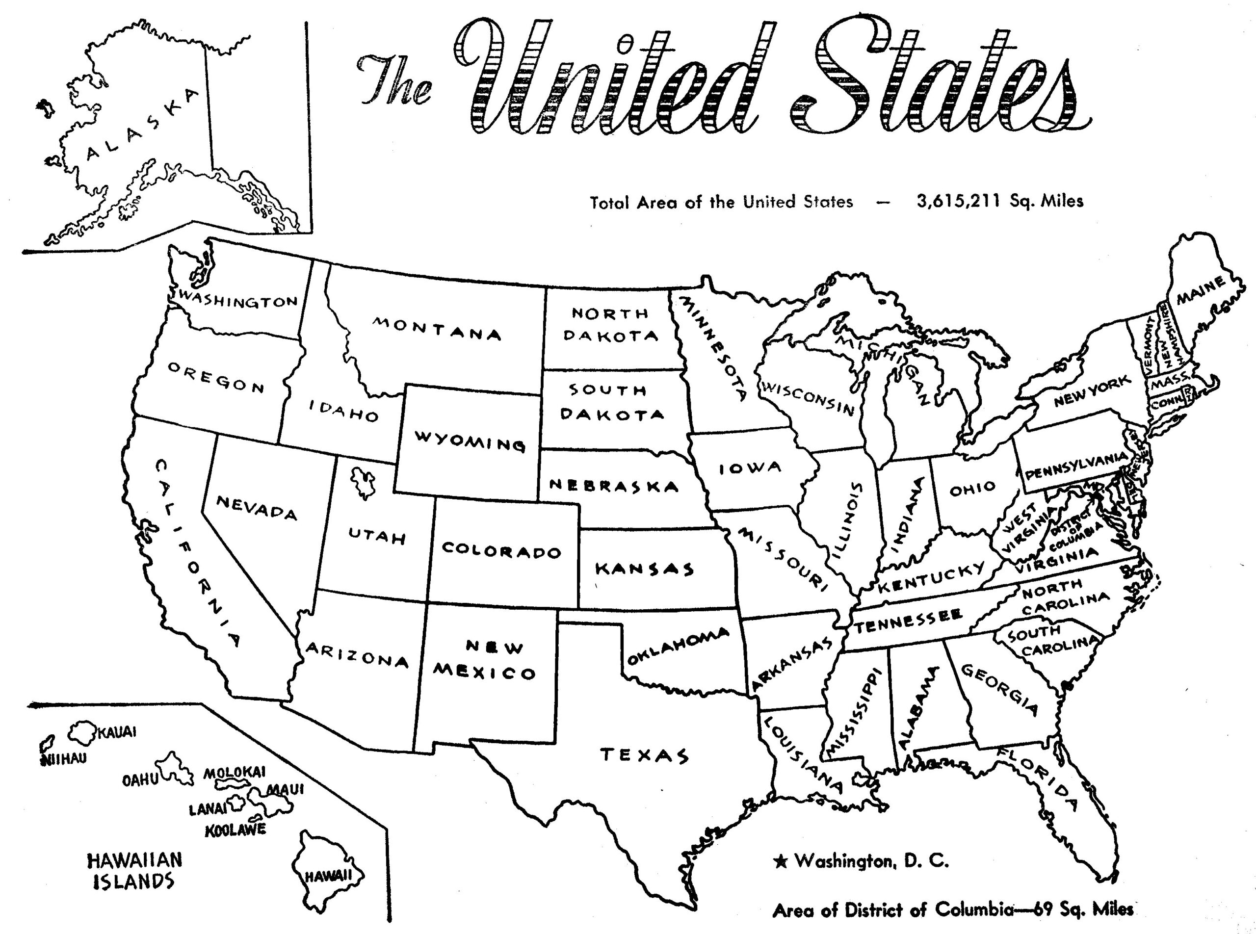 Printable North America Coloring Pages