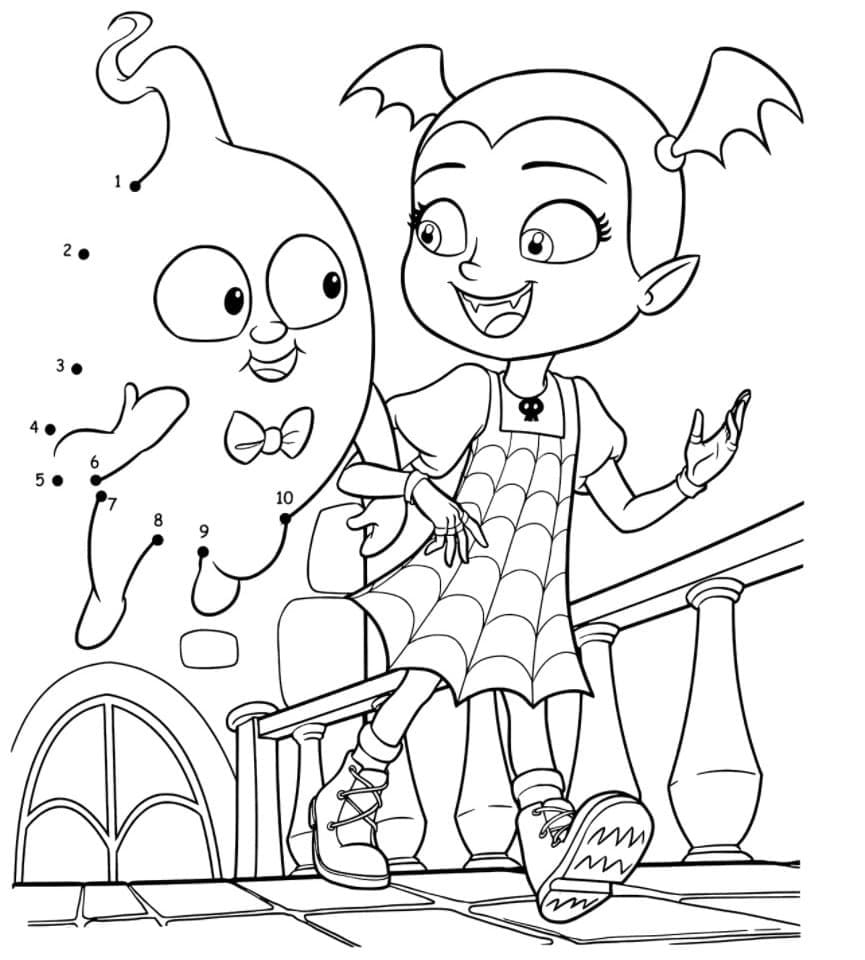 Vampirina Free Coloring Pages