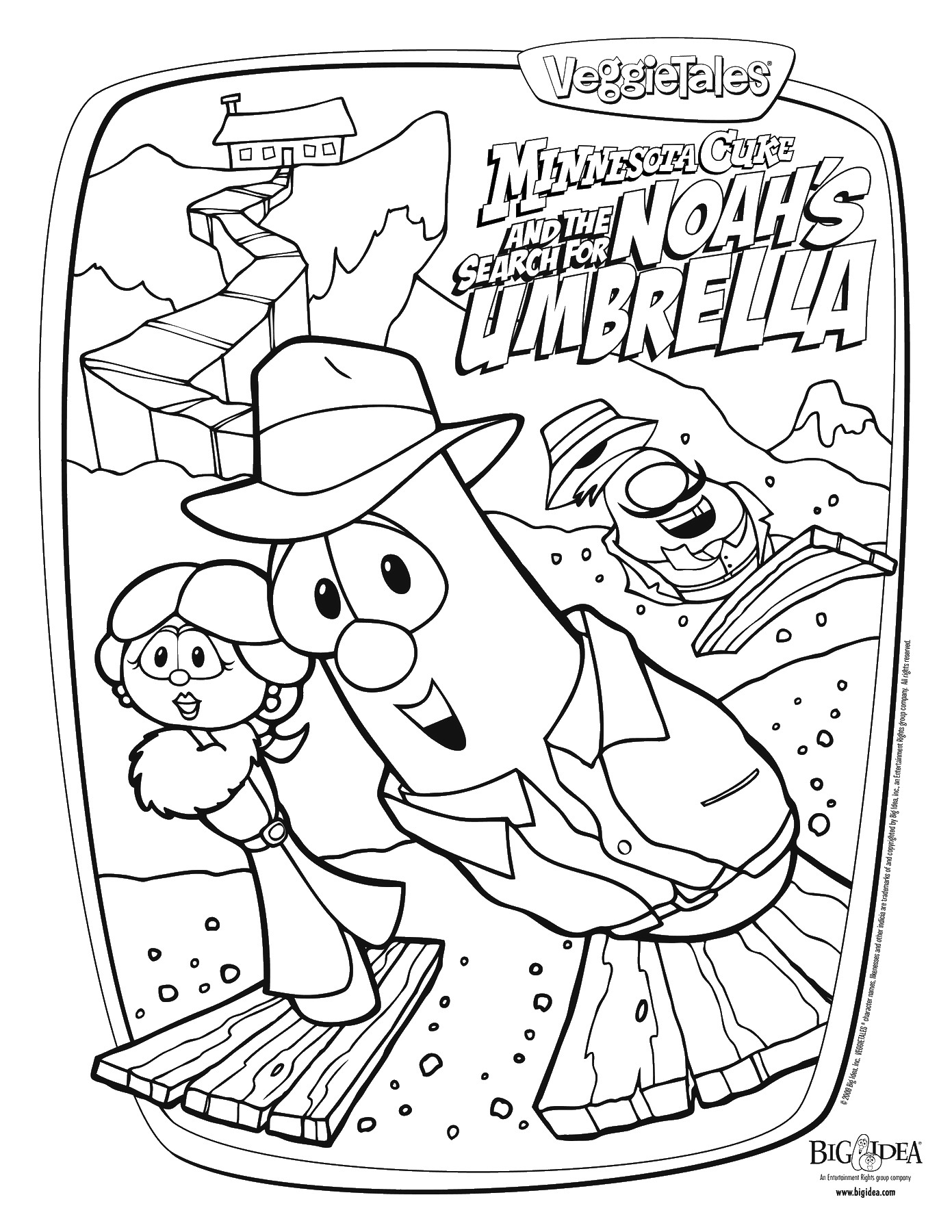 Veggietales Coloring Page Printable