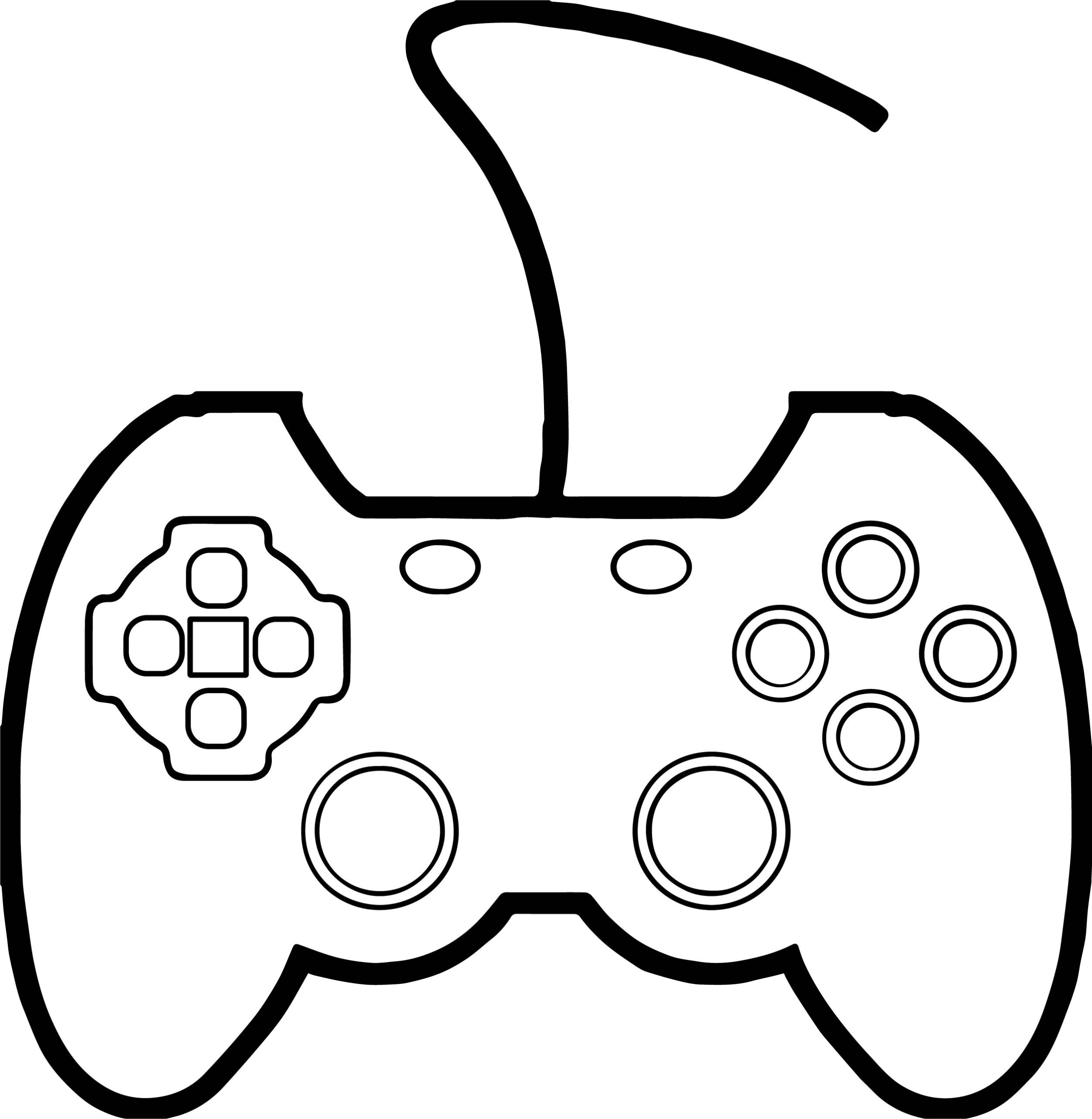 Free Printable Coloring Pages Gamer