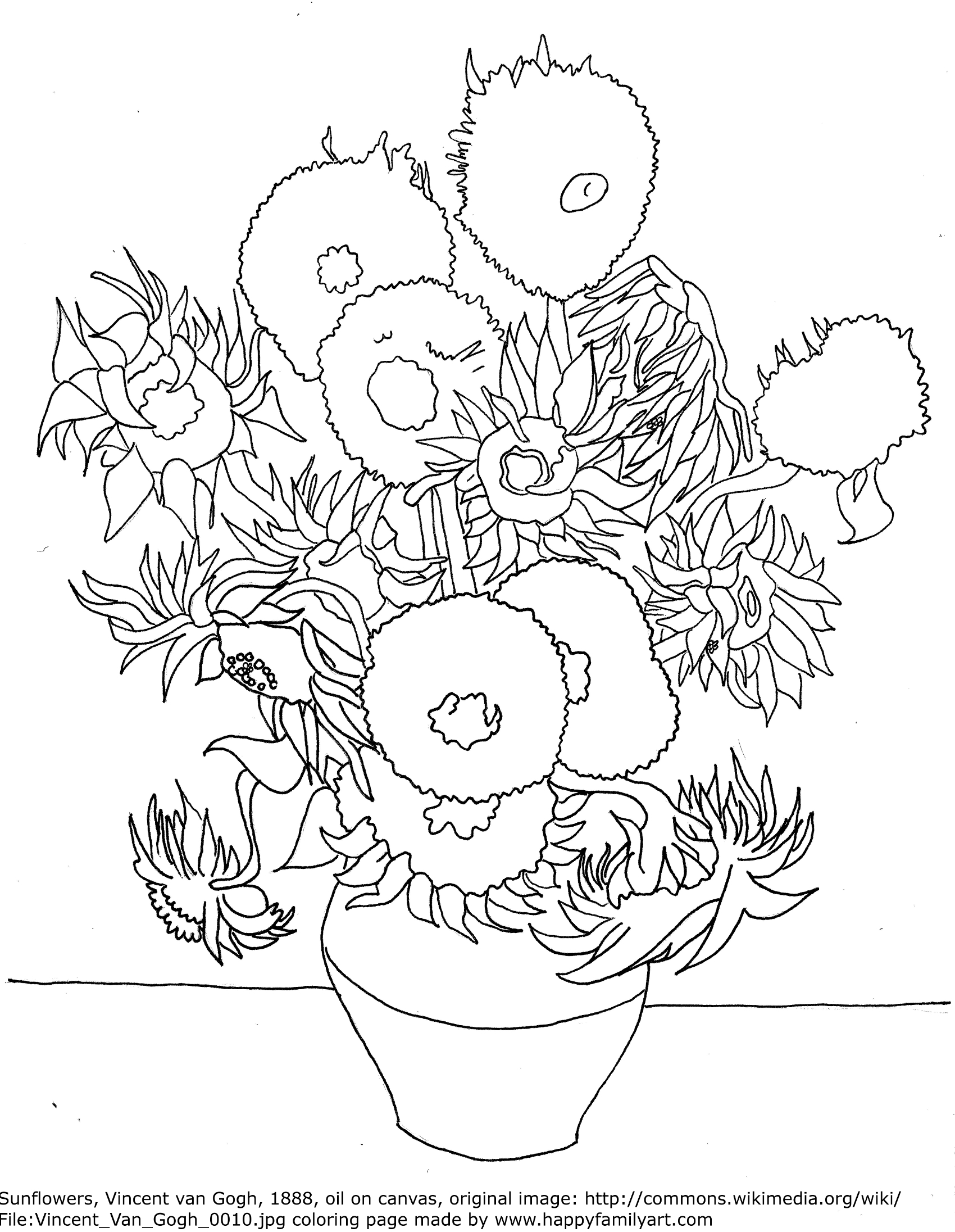 Artist Coloring Pages Printable