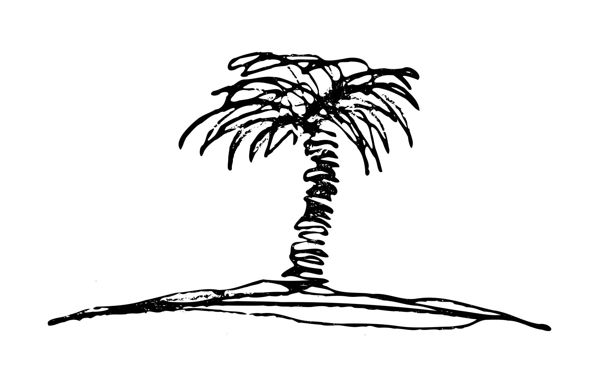 Vintage My Other Desert Island Coloring Page ColouringPages