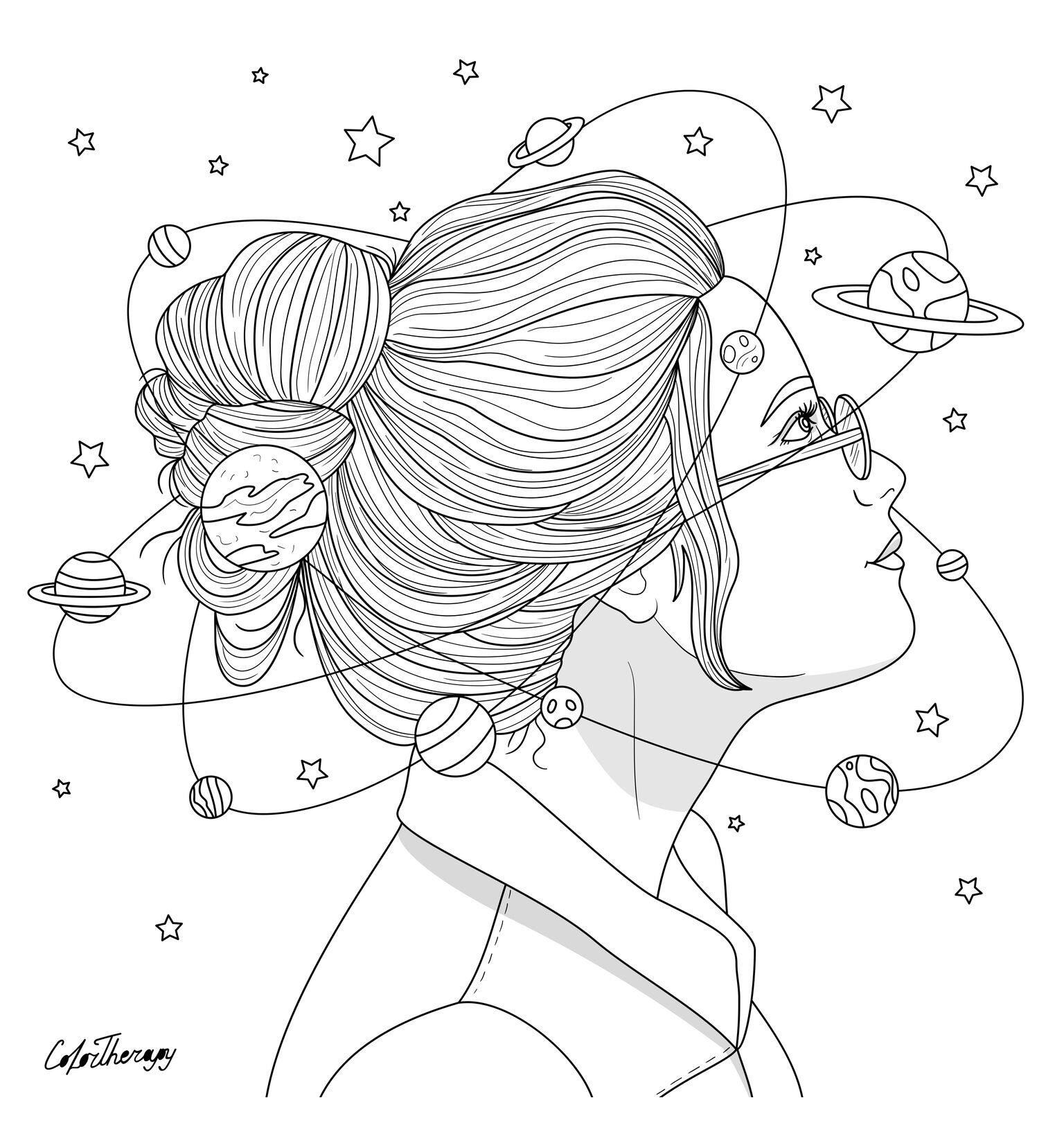 VSCO Girl Coloring Pages Free Printable Coloring Pages