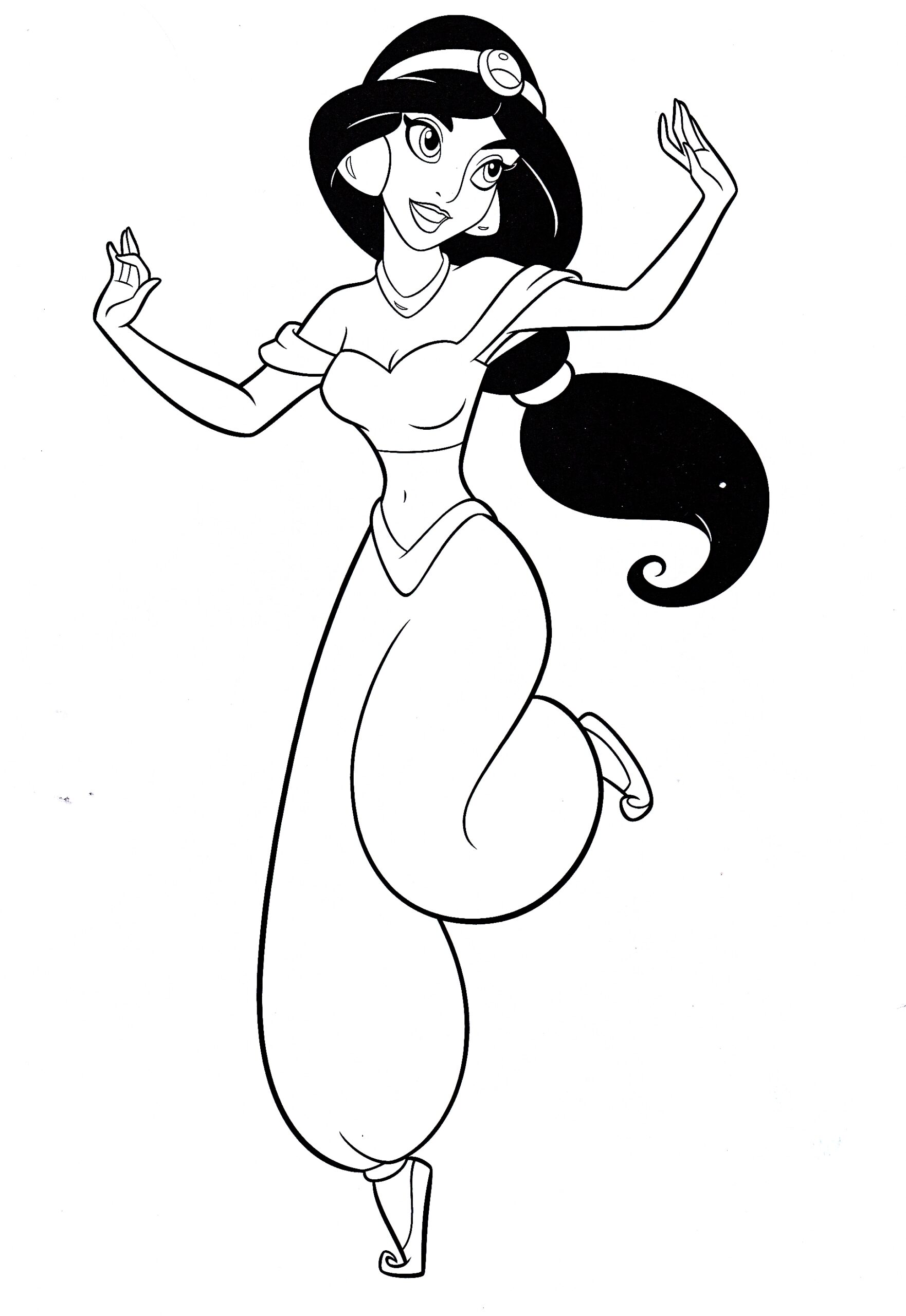 Walt Disney Coloring Pages Princess Jasmine Walt Disney Characters Photo 37795268 Fanpop