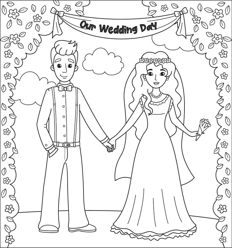 Wedding Coloring Pages Free Printable Coloring Pages For Kids