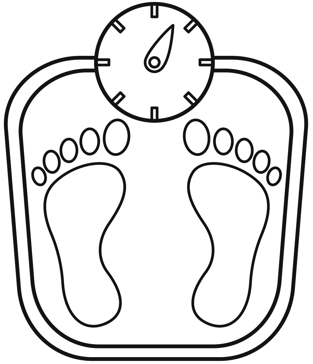 Weighing Scale Coloring Page ColouringPages