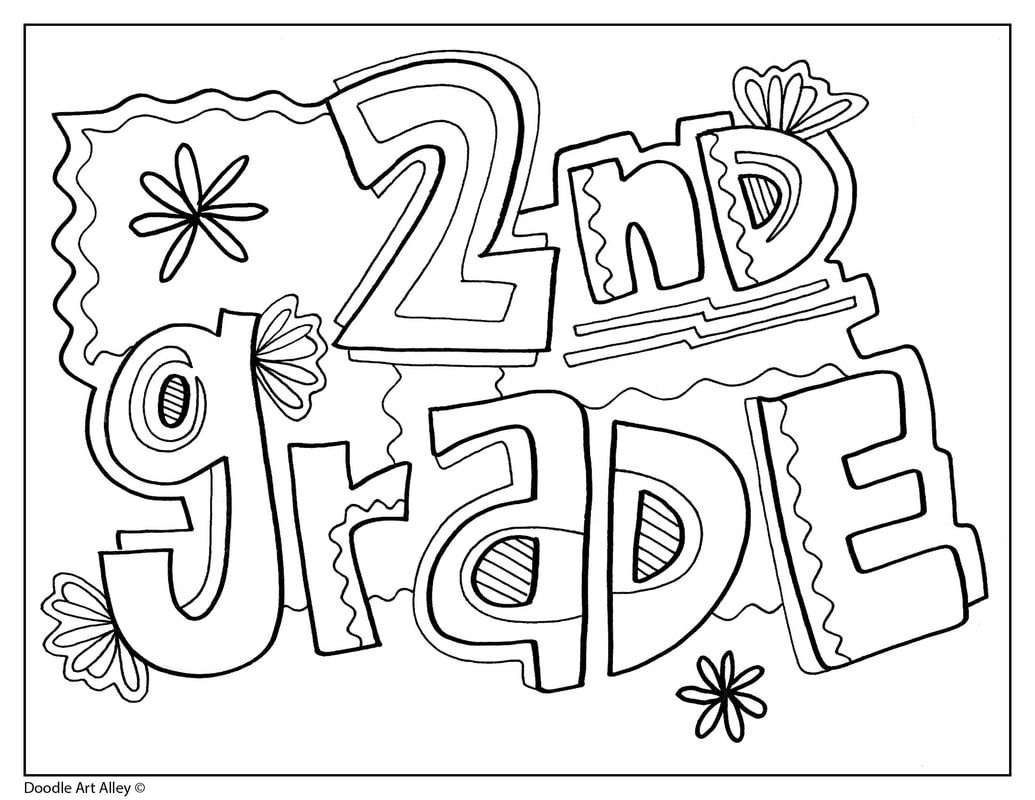 Welcome To First Grade Coloring Page Coloring Pages