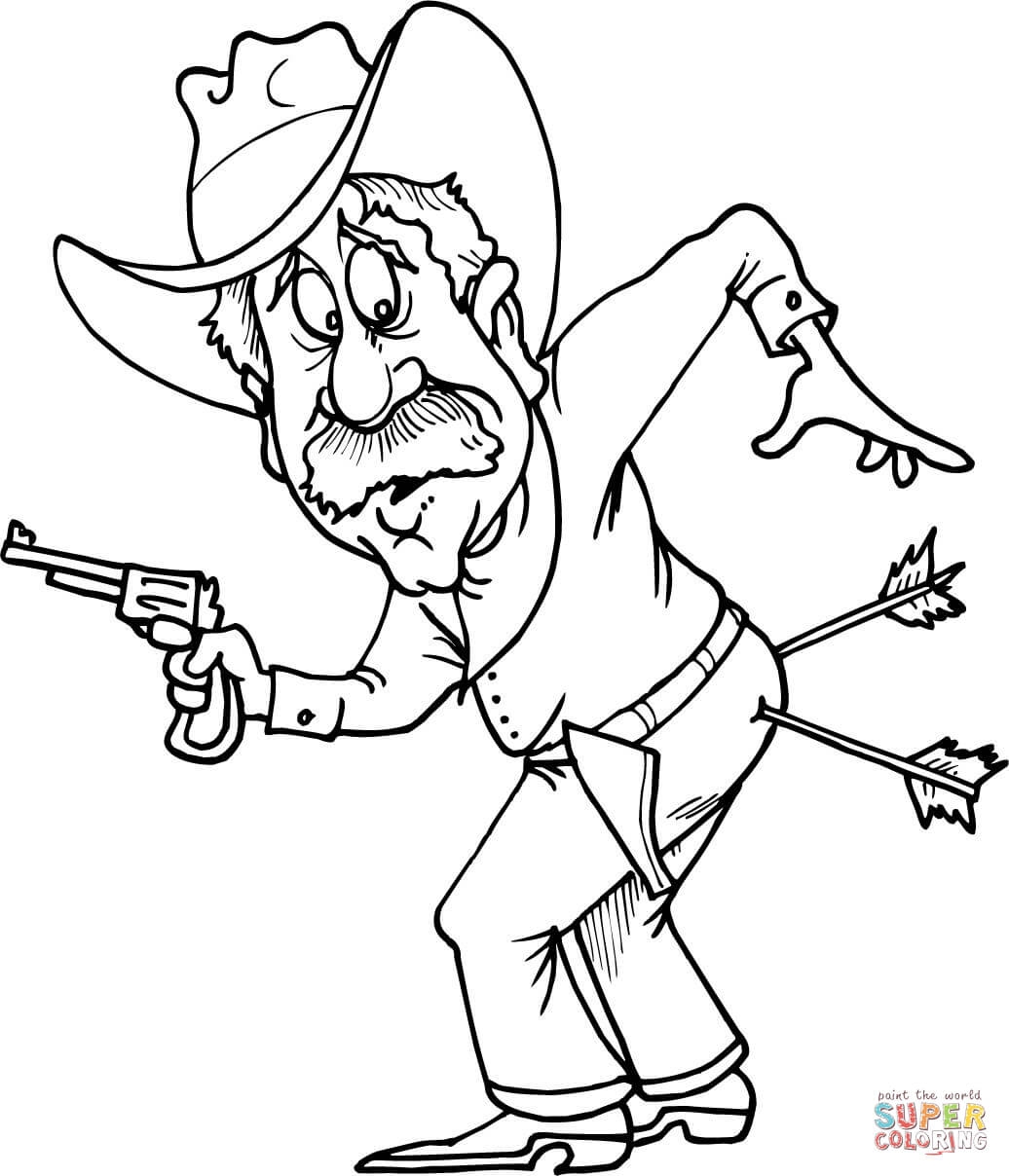 Western Cowboy Coloring Pages At GetColorings Free Printable Colorings Pages To Print And