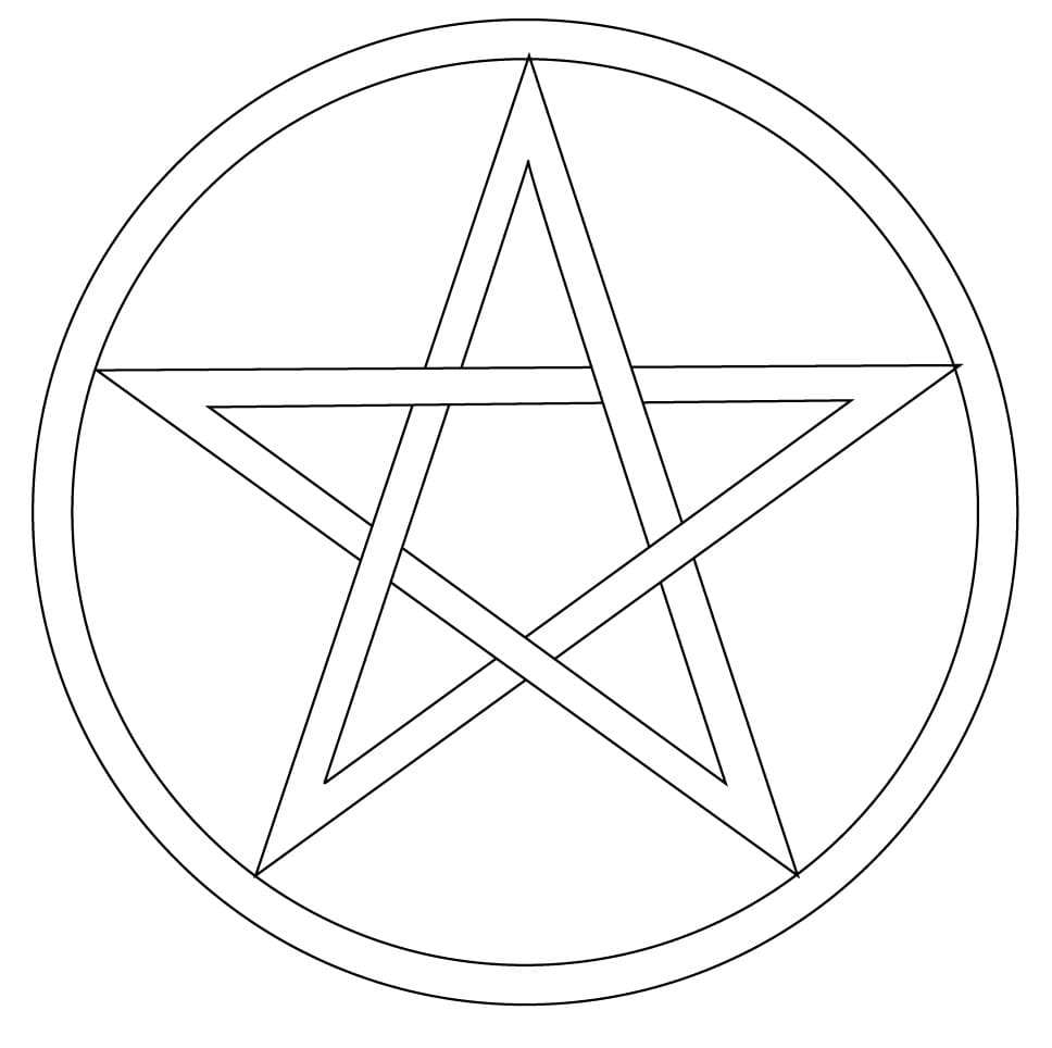 Free Printable Wiccan Coloring Pages