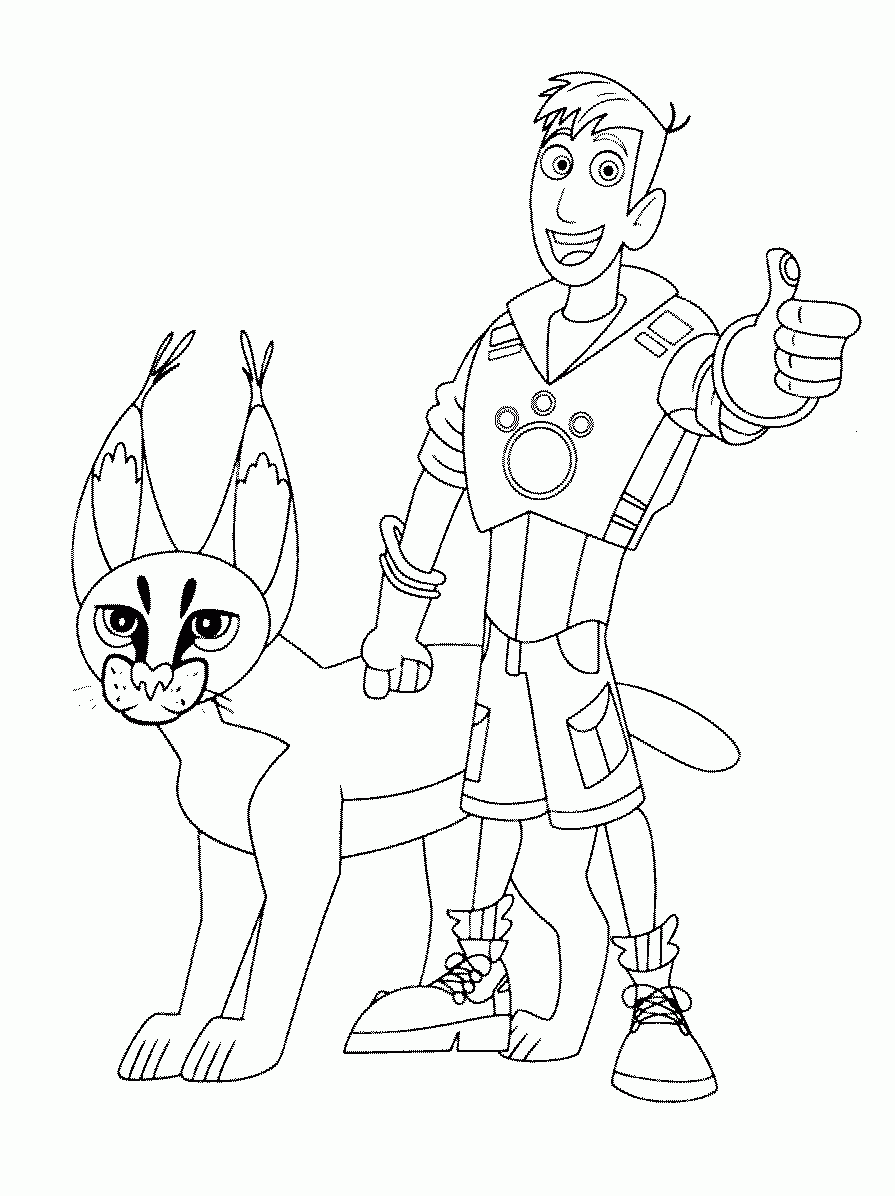 Wild Kratts Coloring Pages Best Coloring Pages For Kids
