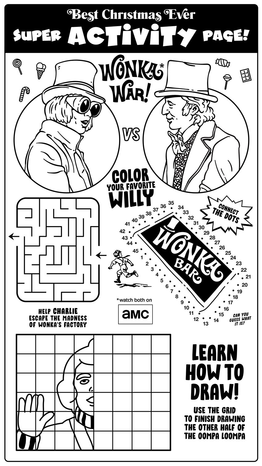 Willie Wonka Coloring Pages