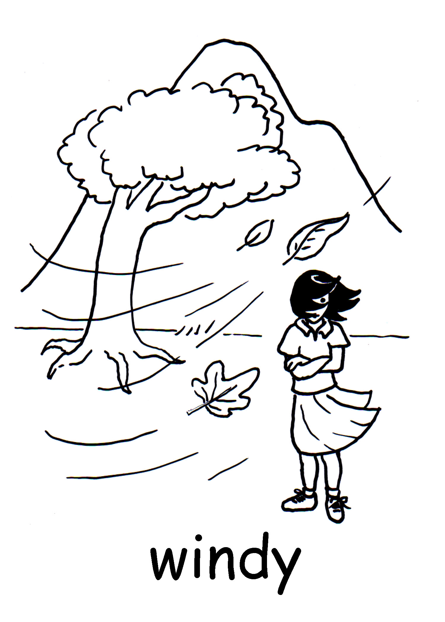 Wind Coloring Pages Best Coloring Pages For Kids