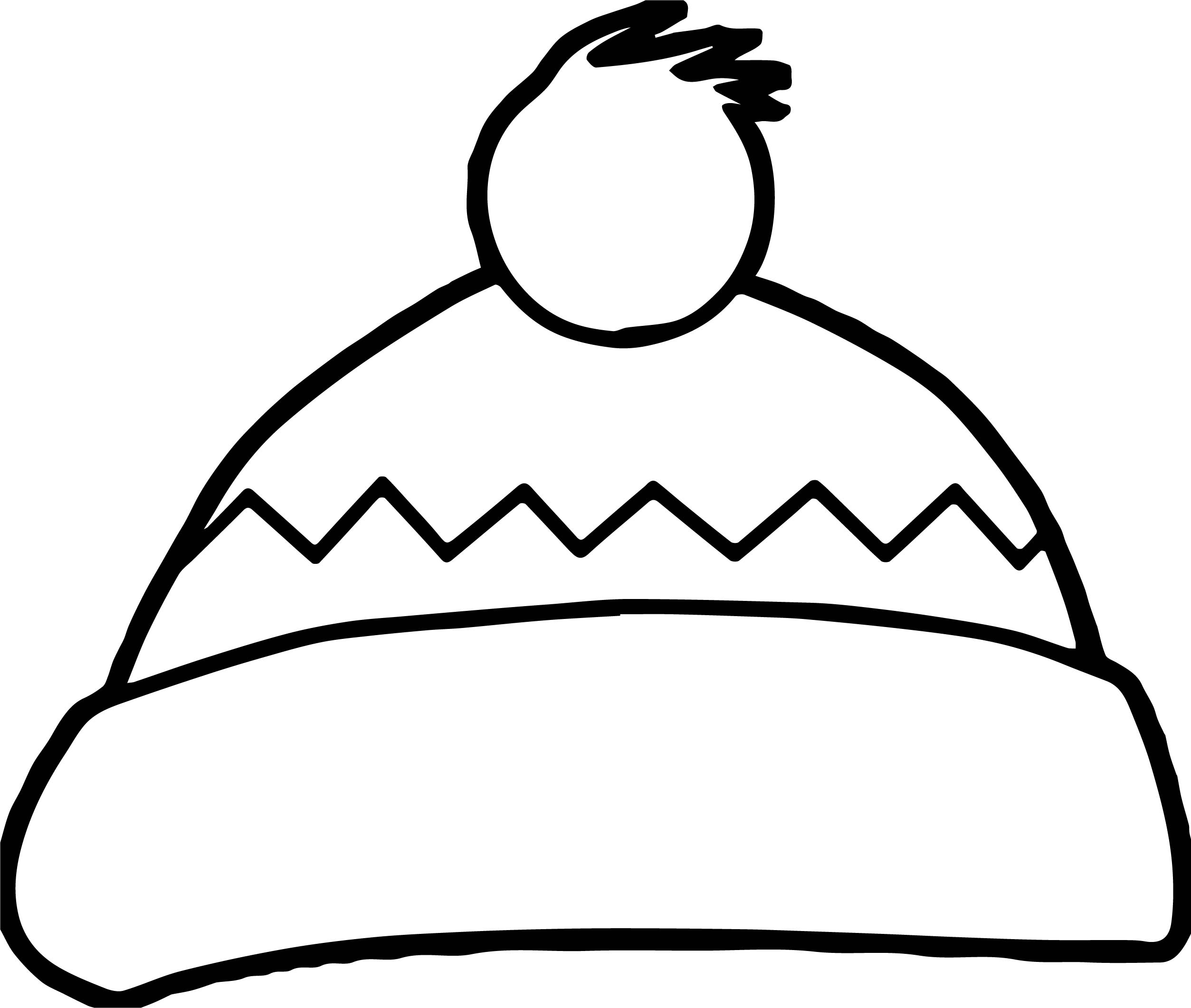 Hat Coloring Pages Printable