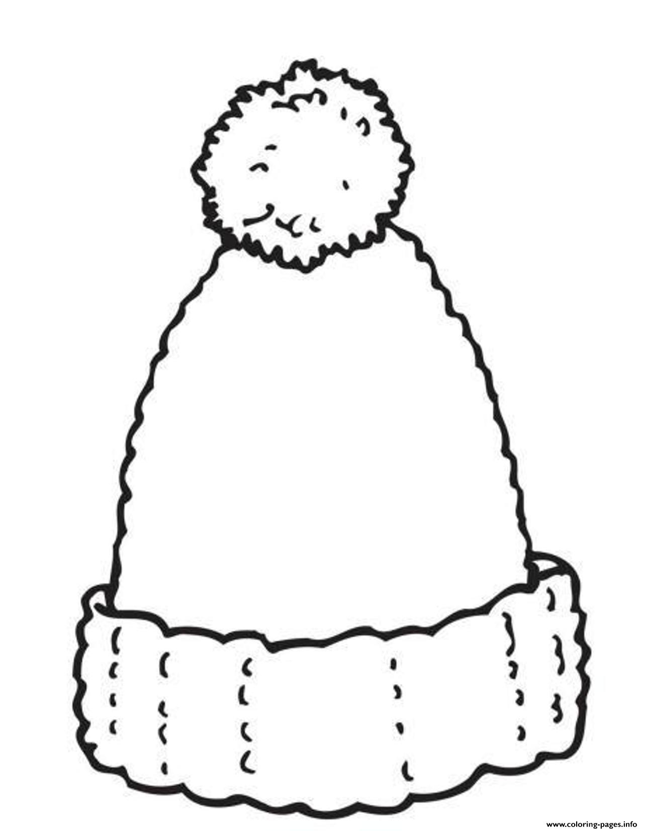 Printable Coloring Pages Hats