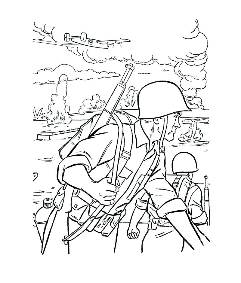 Free Printable Ww2 Coloring Pages