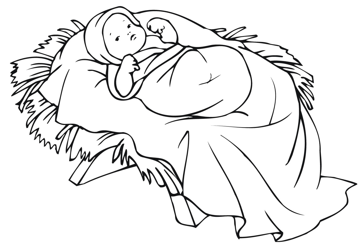 XMAS COLORING PAGES