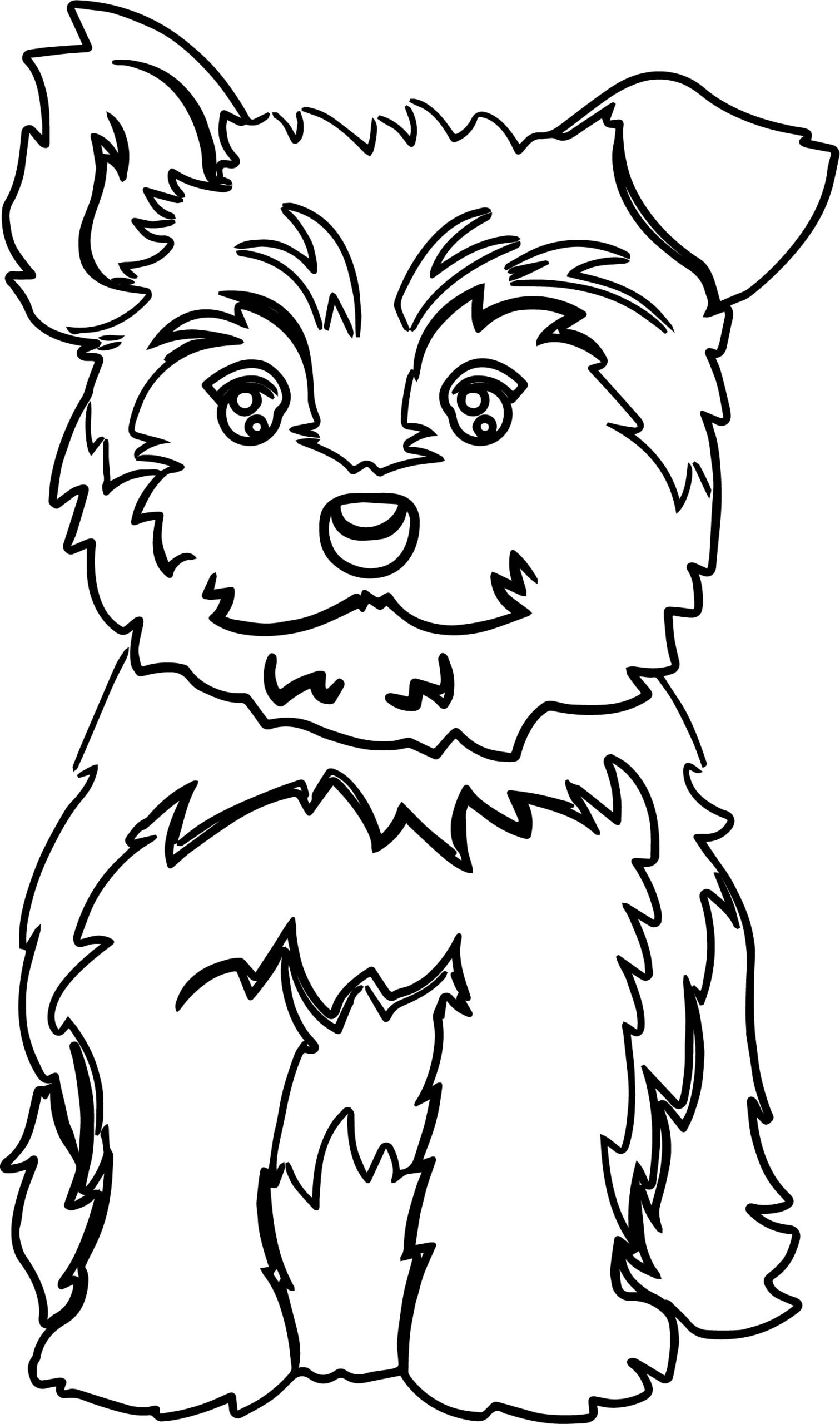 Puppy Printable Coloring Pages