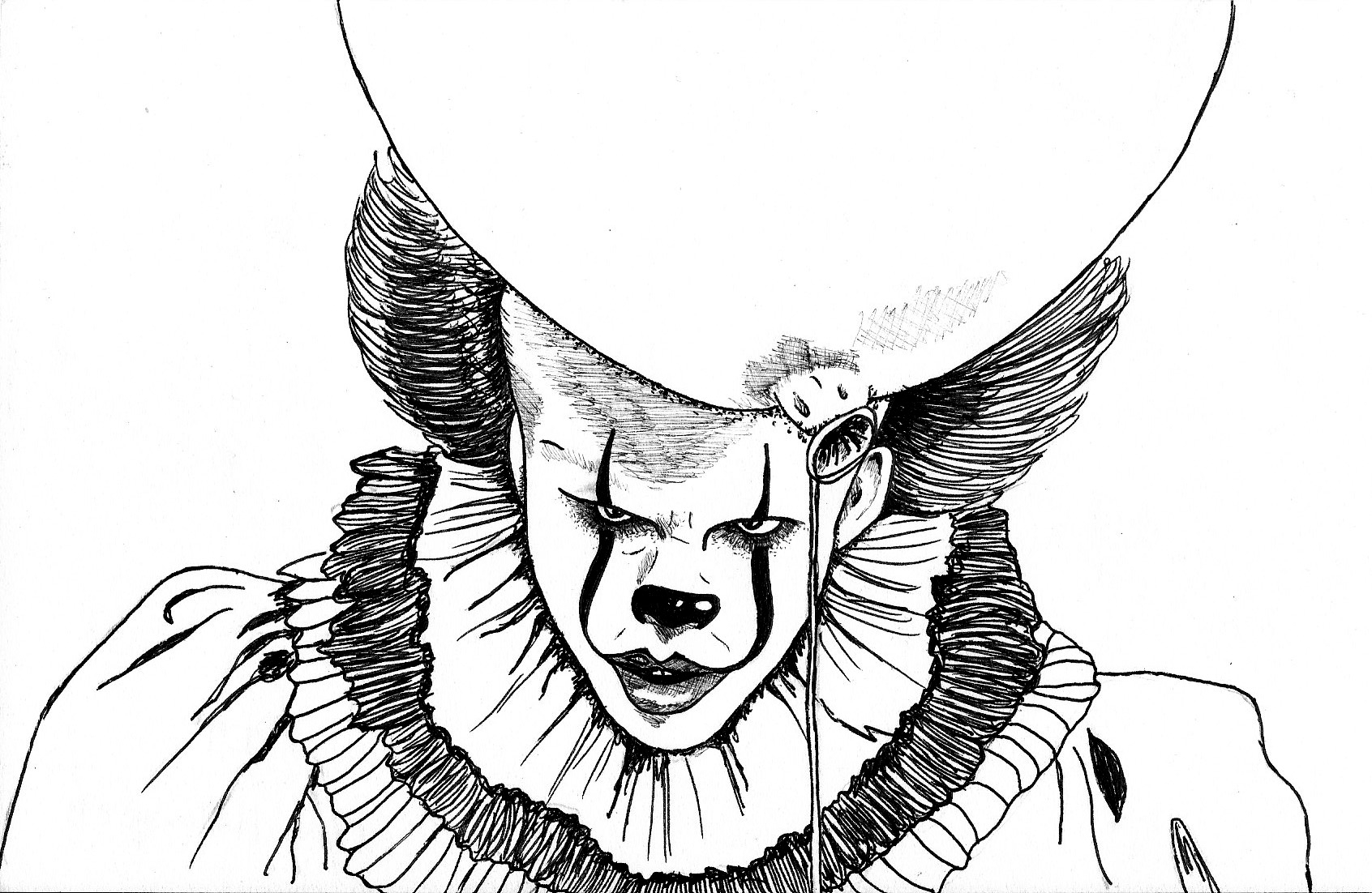 printable pennywise coloring pages printable coloring pages